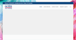 Desktop Screenshot of ocdm.com