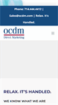Mobile Screenshot of ocdm.com